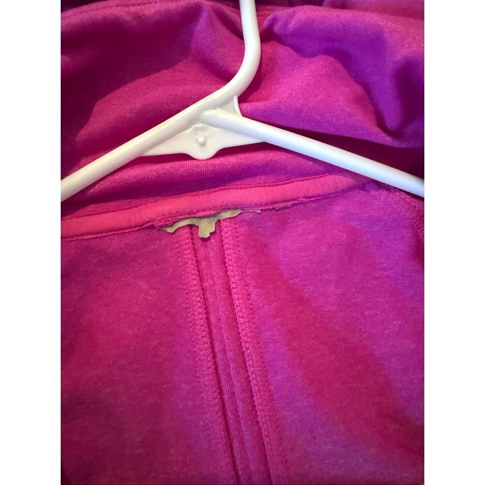 Athleta Rishi pink athletic zip up hooded sweater size M - Picture 6 of 10